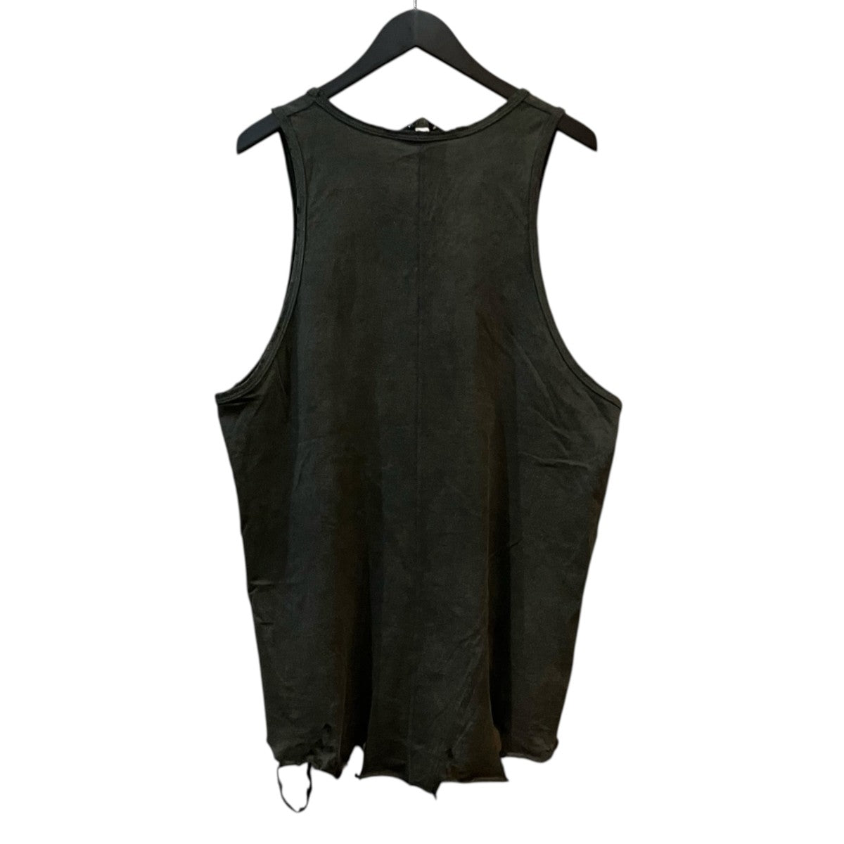 ANCELLM DAMAGE TANK TOP ダメージタンクトップ 古着・中古-2枚目のアイテム画像