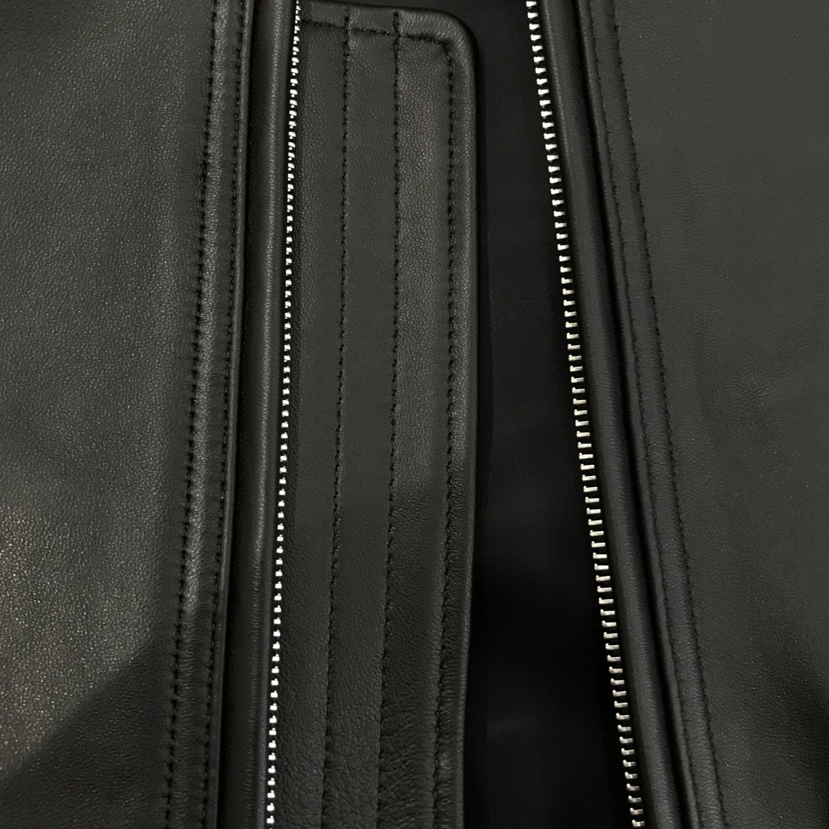 25AW「SHEEP LEATHER STAND COLLAR JACKET」レザージャケットST.1220