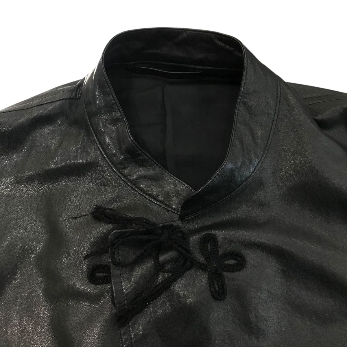 レザー スタンドカラージャケットZ0101026