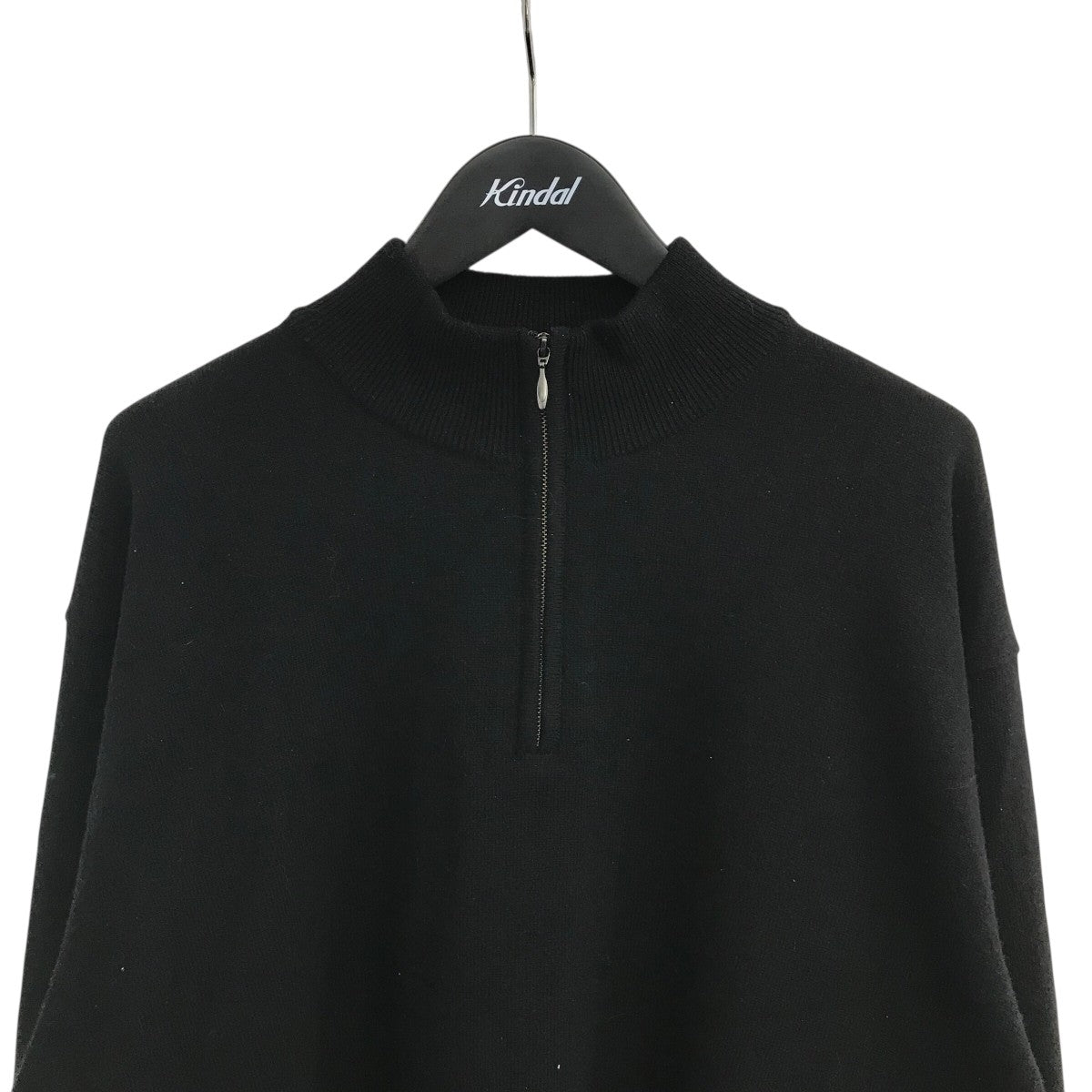 Antwort(アントワート) 25AWハーフジップニット ブラック サイズ 3