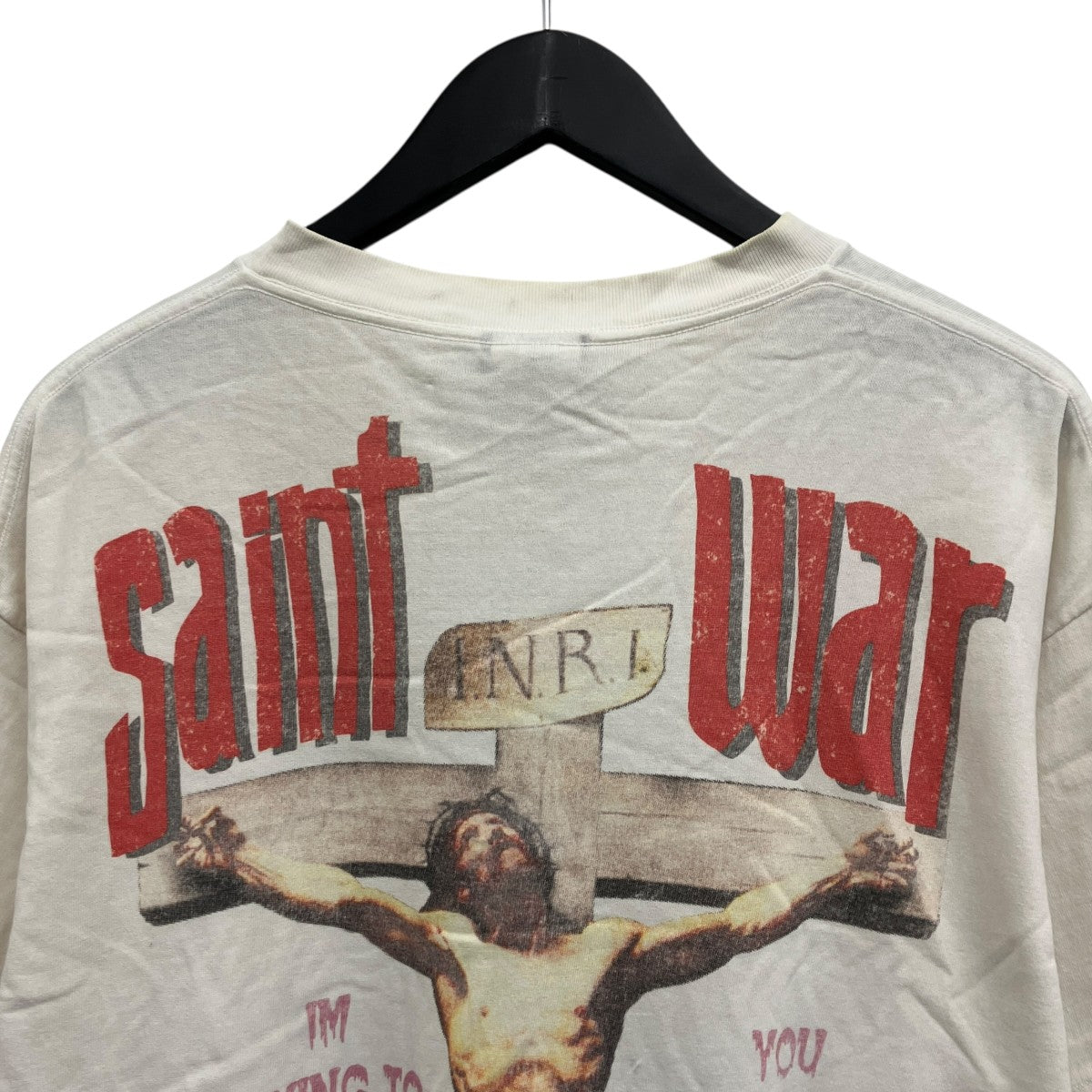 ダメージ加工プリントTシャツ