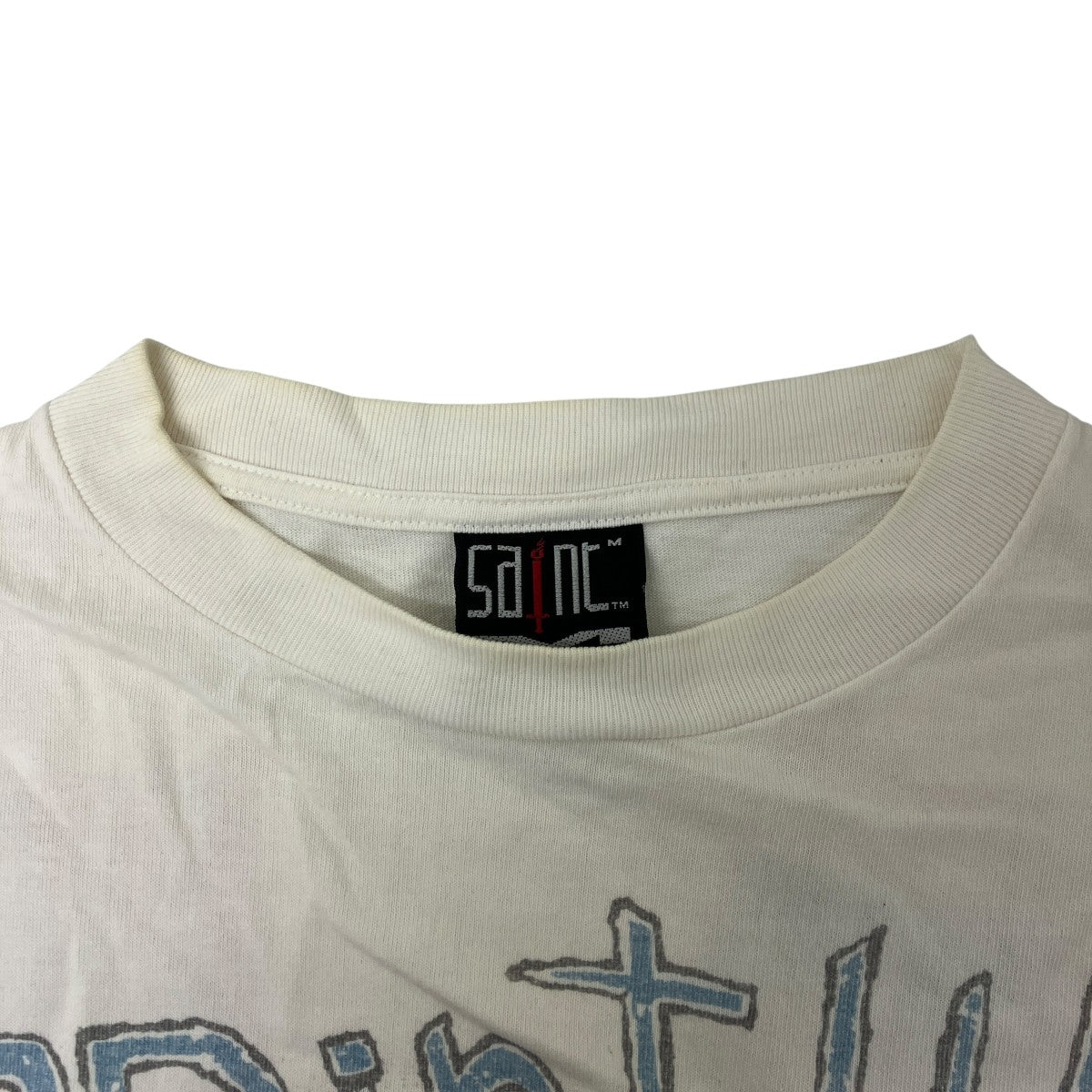 ダメージ加工プリントTシャツ