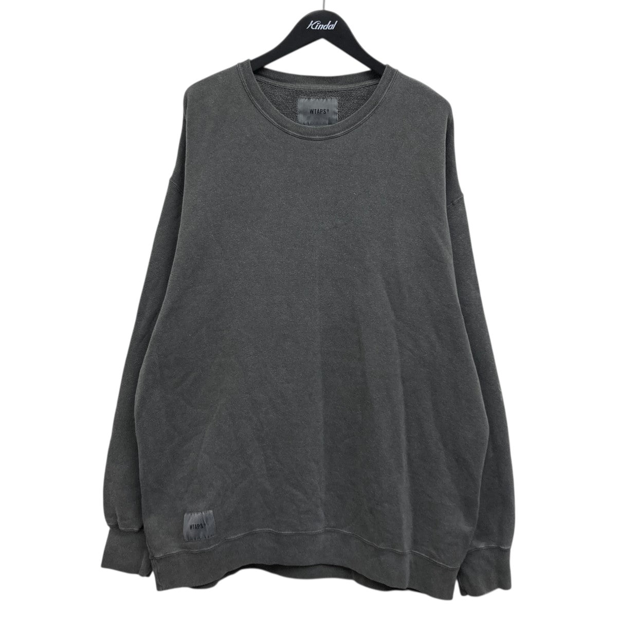 WTAPS(ダブルタップス) クルーネックスウェット 231ATDT-CSM16 グレー