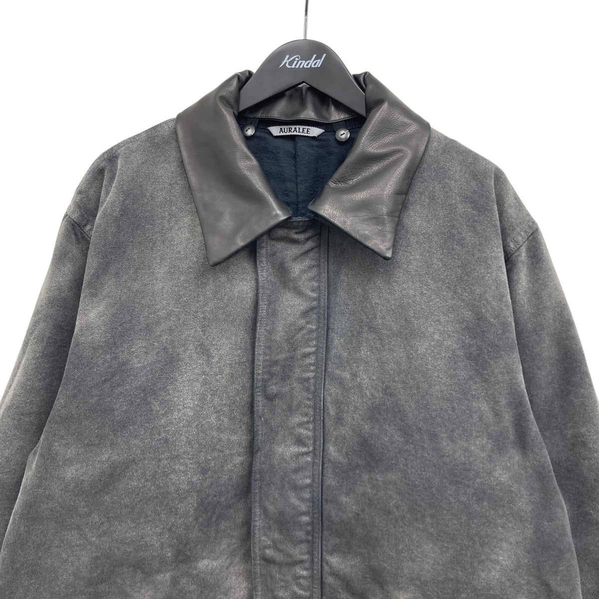 ジャケット・アウター auralee PRODUCT DYED ORGANIC COTTON 25AW AURALEE(オーラリー) 25AW PRODUCT DYED ORGANIC COTTON DUCK BLOUSON
