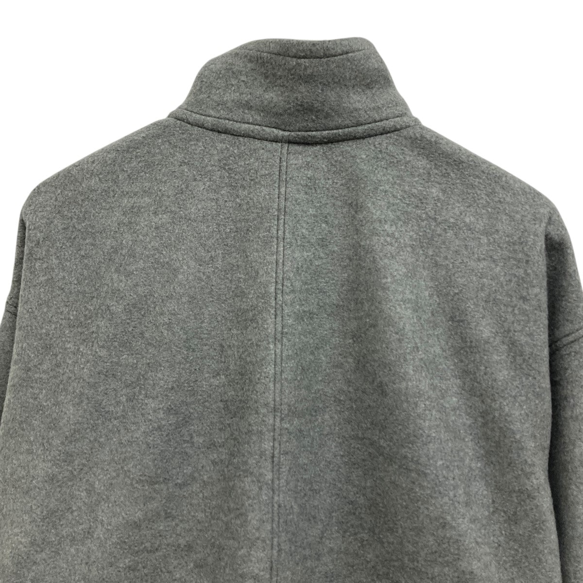 AURALEE(オーラリー) 25AW PURE SILK COMFORT FLEECE HALF ZIP P O