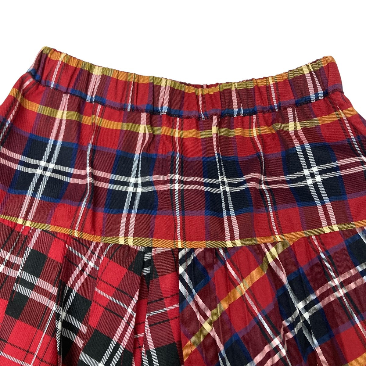 Candy Stripper(キャンディストリッパー) OVERLAP CHECK PLEATS SKIRT