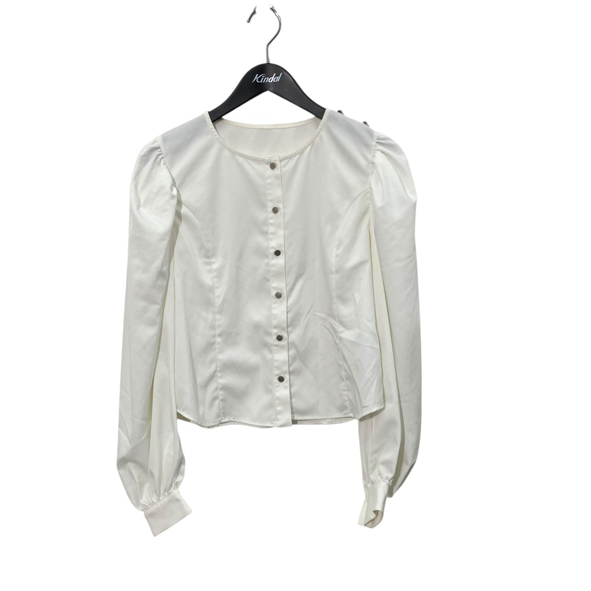 PAMEO POSE Ruffle Shirtラッフルブラウス2321604002 古着・中古-1枚目のアイテム画像