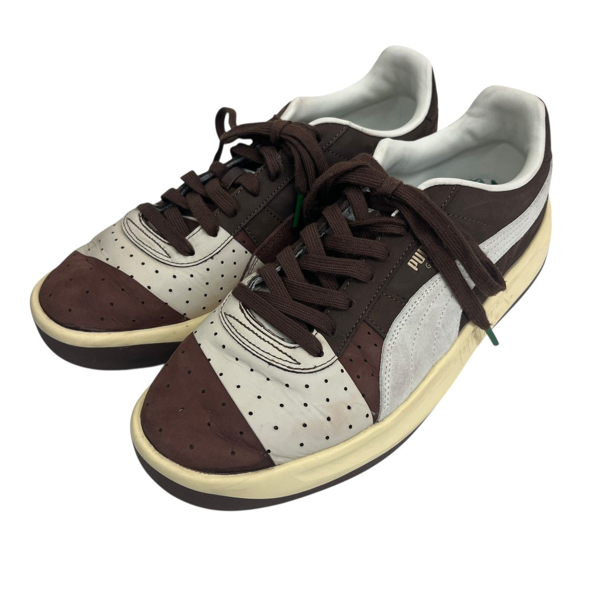 PUMA×Mita Sneakers×deal GV Special Espresso Brown Frosted Ivoryローカットスニーカー401741-01 古着・中古-1枚目のアイテム画像