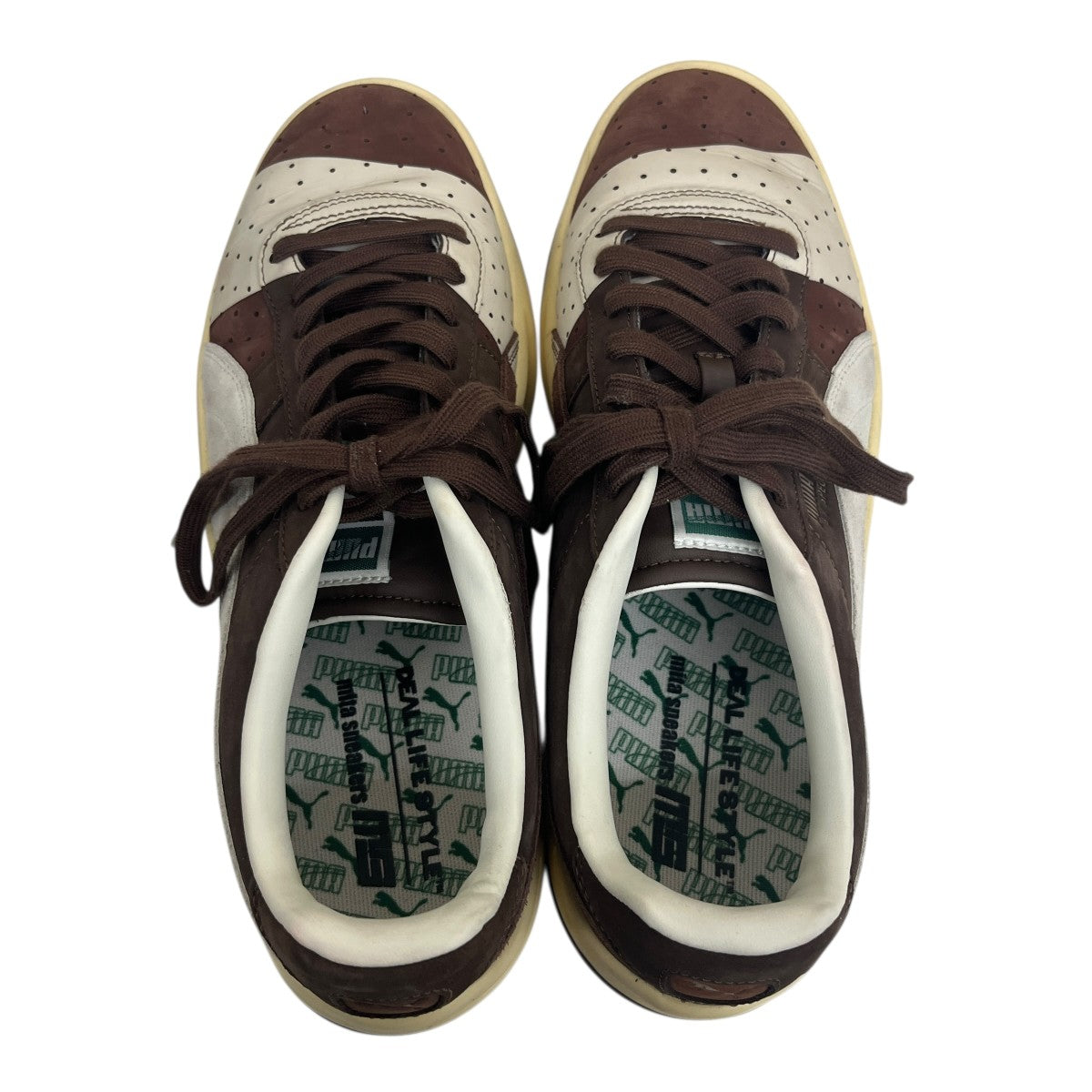 PUMA×Mita Sneakers×deal GV Special Espresso Brown Frosted Ivoryローカットスニーカー401741-01 古着・中古-4枚目のアイテム画像