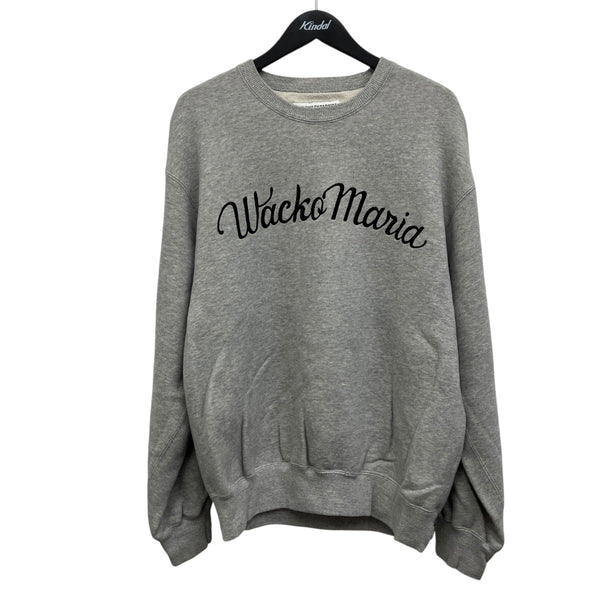 WACKO MARIA(ワコマリア) クルーネックスウェット グレー サイズ M