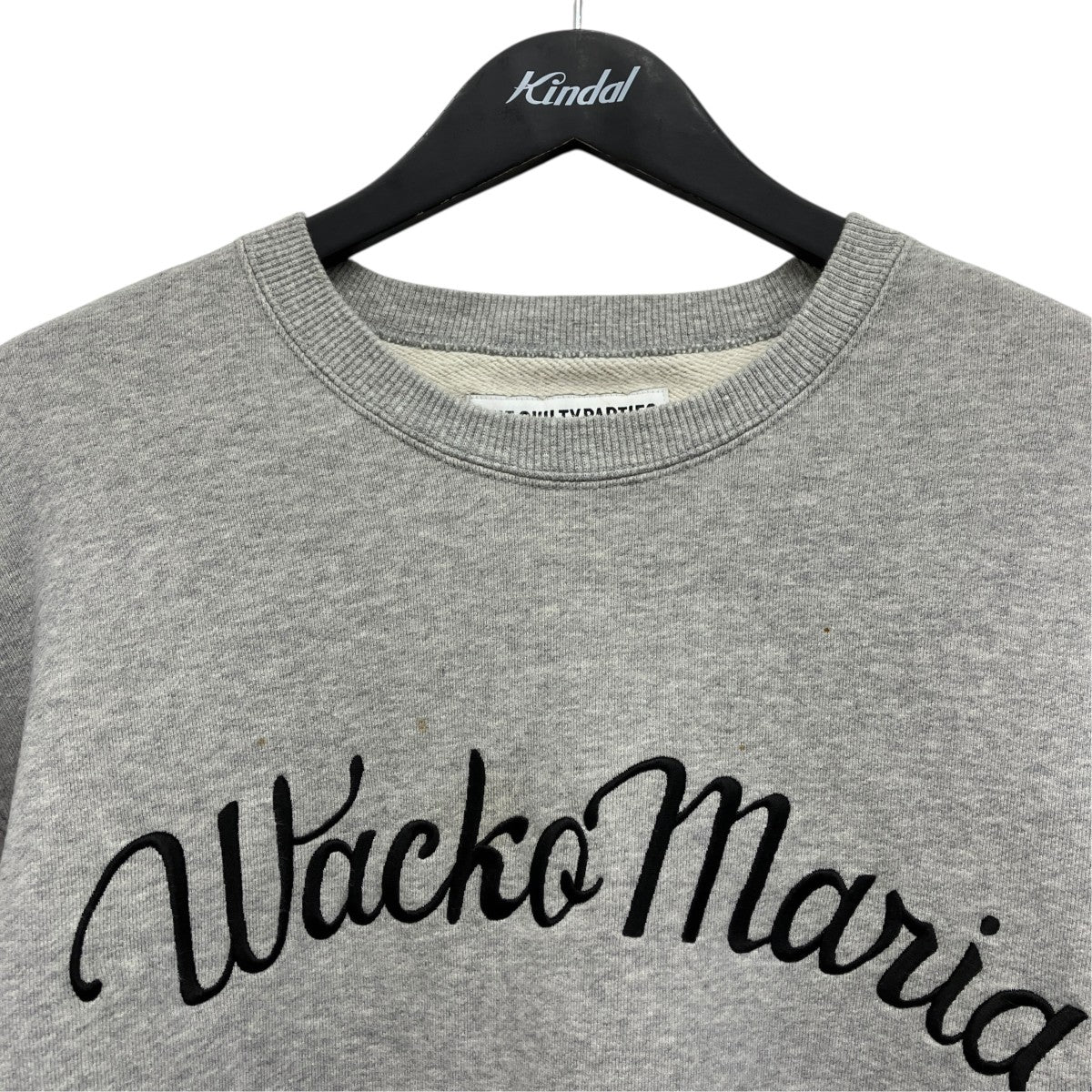 WACKO MARIA クルーネック スウェット グレー WACKO MARIA(ワコマリア) クルーネックスウェット グレー サイズ M