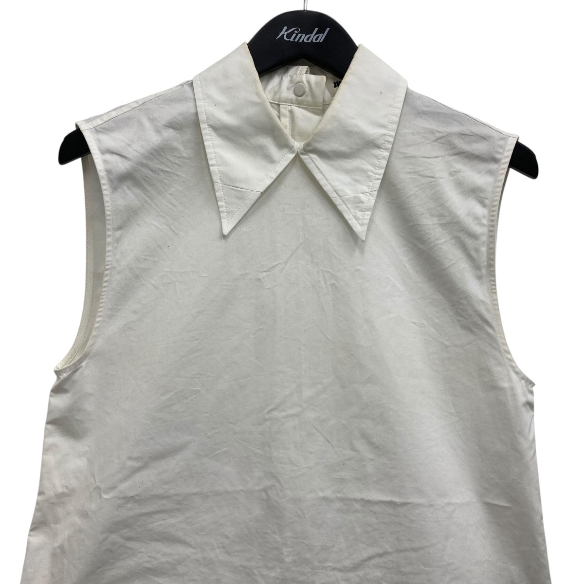 JIL SANDER ノースリーブブラウス 古着・中古-3枚目のアイテム画像