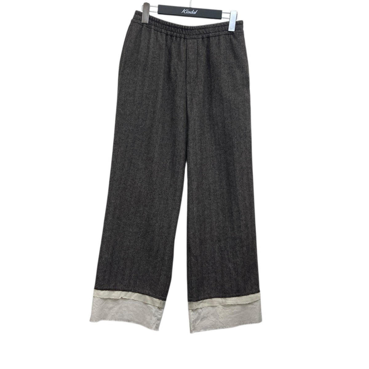 ヘリンボーンイージーパンツ