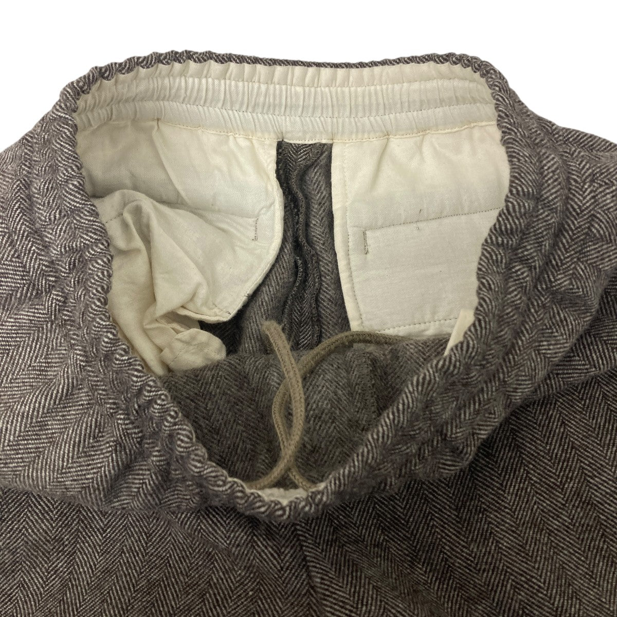 ヘリンボーンイージーパンツ