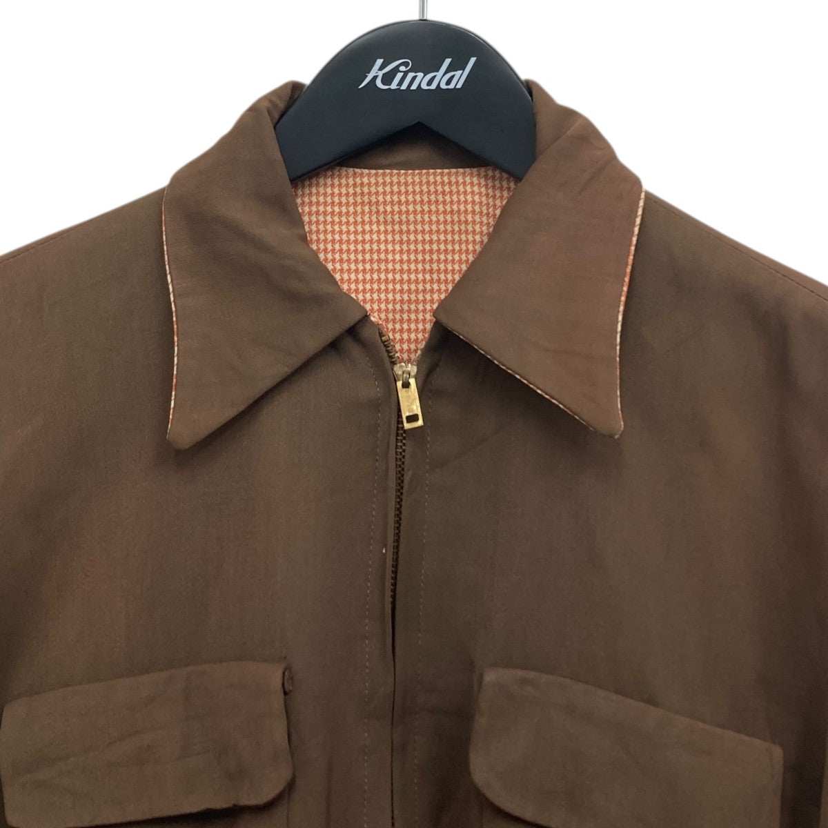 レーヨンギャバリバーシブルジャケット