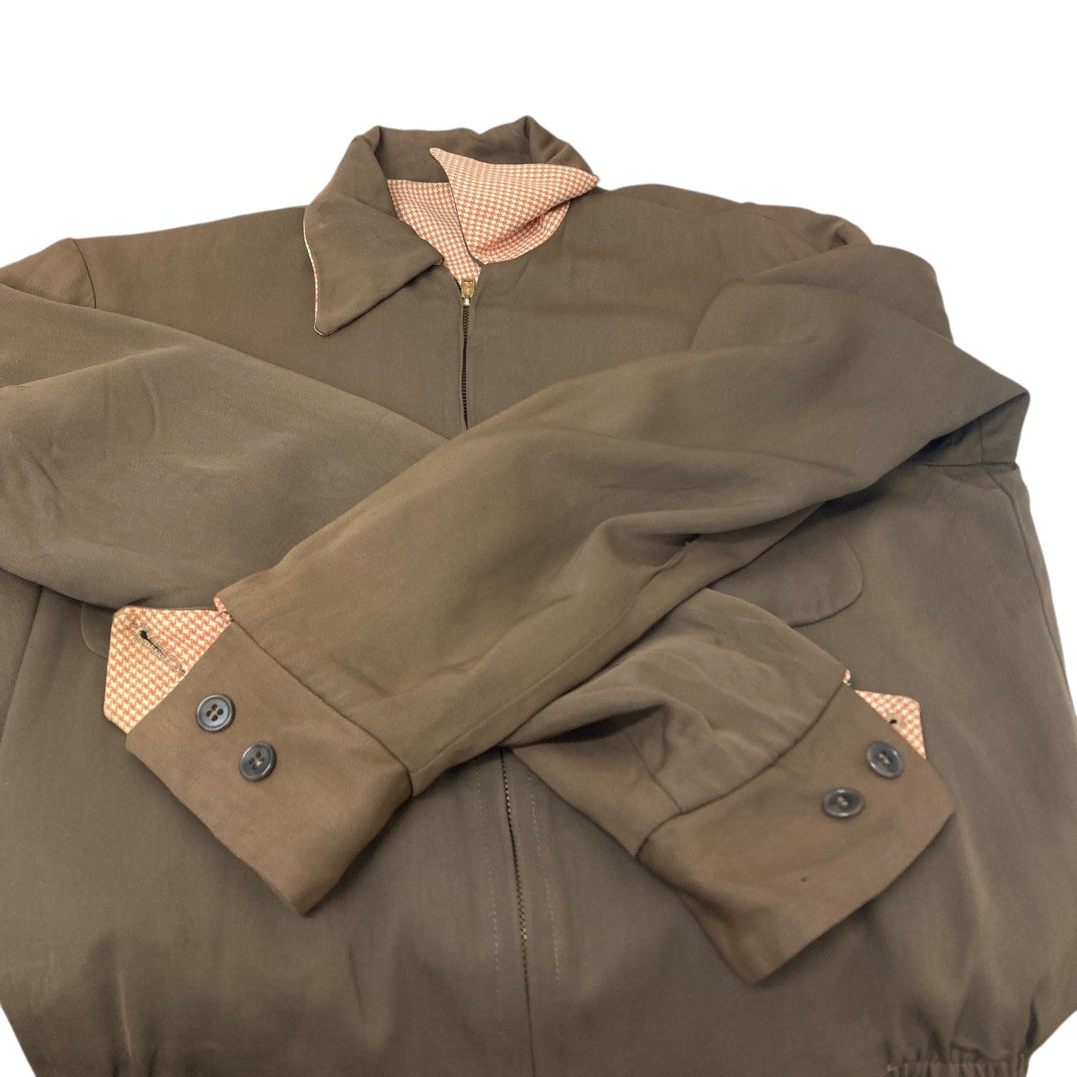 レーヨンギャバリバーシブルジャケット