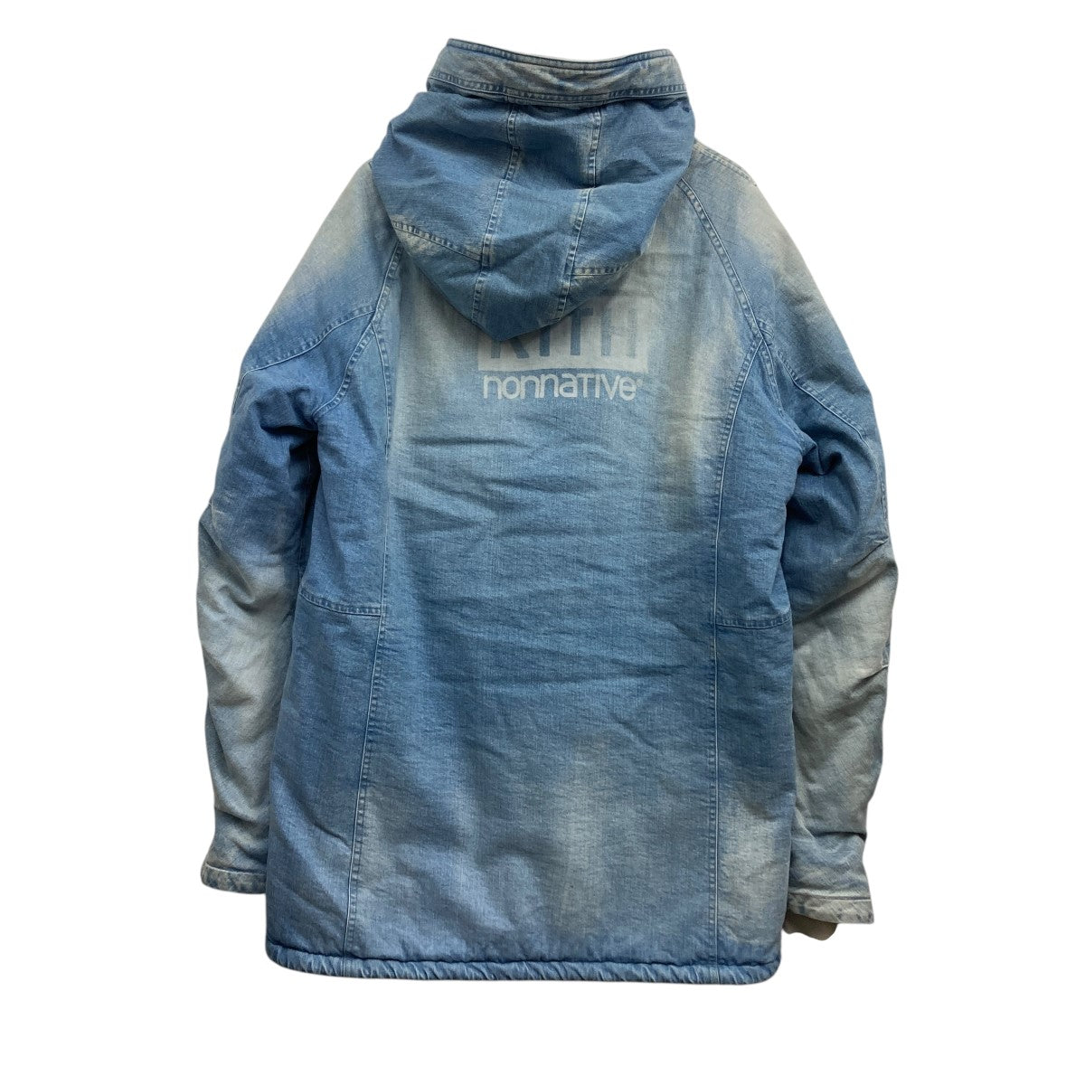 KITH(キス) MADISON JACKETナイロンジャケット イエロー×ブルー サイズ