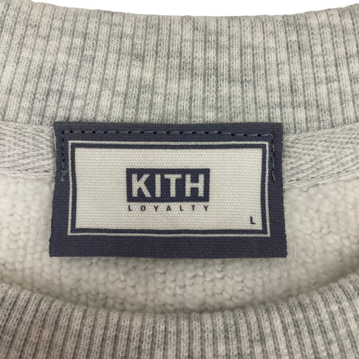 KITH(キス) Loyalty Box Logo Elevation Nelson Crewneck クルーネック