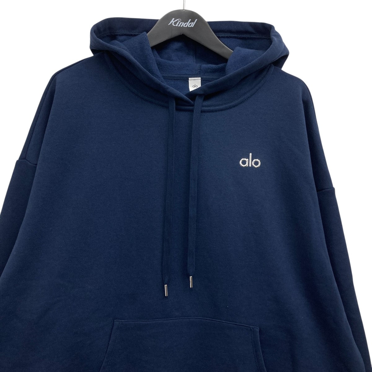 alo(アロー) プルオーバーパーカー ネイビー サイズ L｜【公式