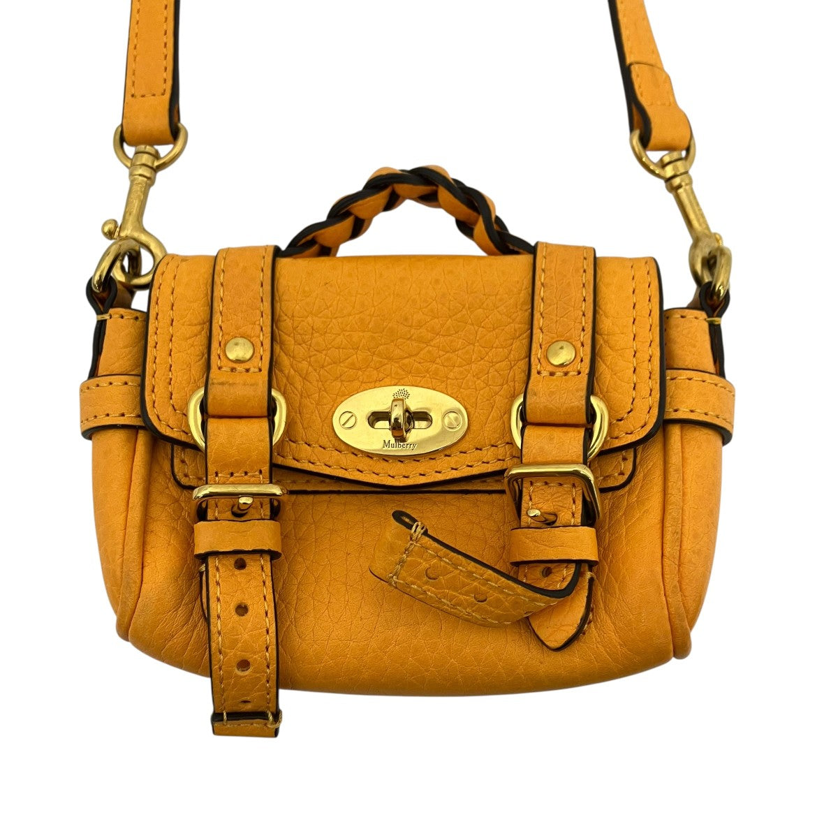 MULBERRY マイクロアレクサショルダーバッグ 古着・中古-2枚目のアイテム画像