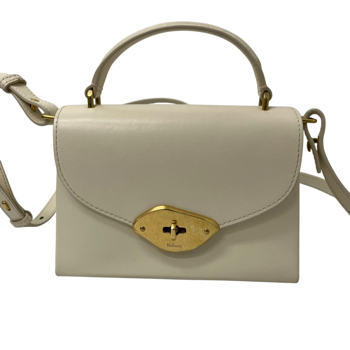 MULBERRY スモールラナトップハンドルバッグ 古着・中古-2枚目のアイテム画像