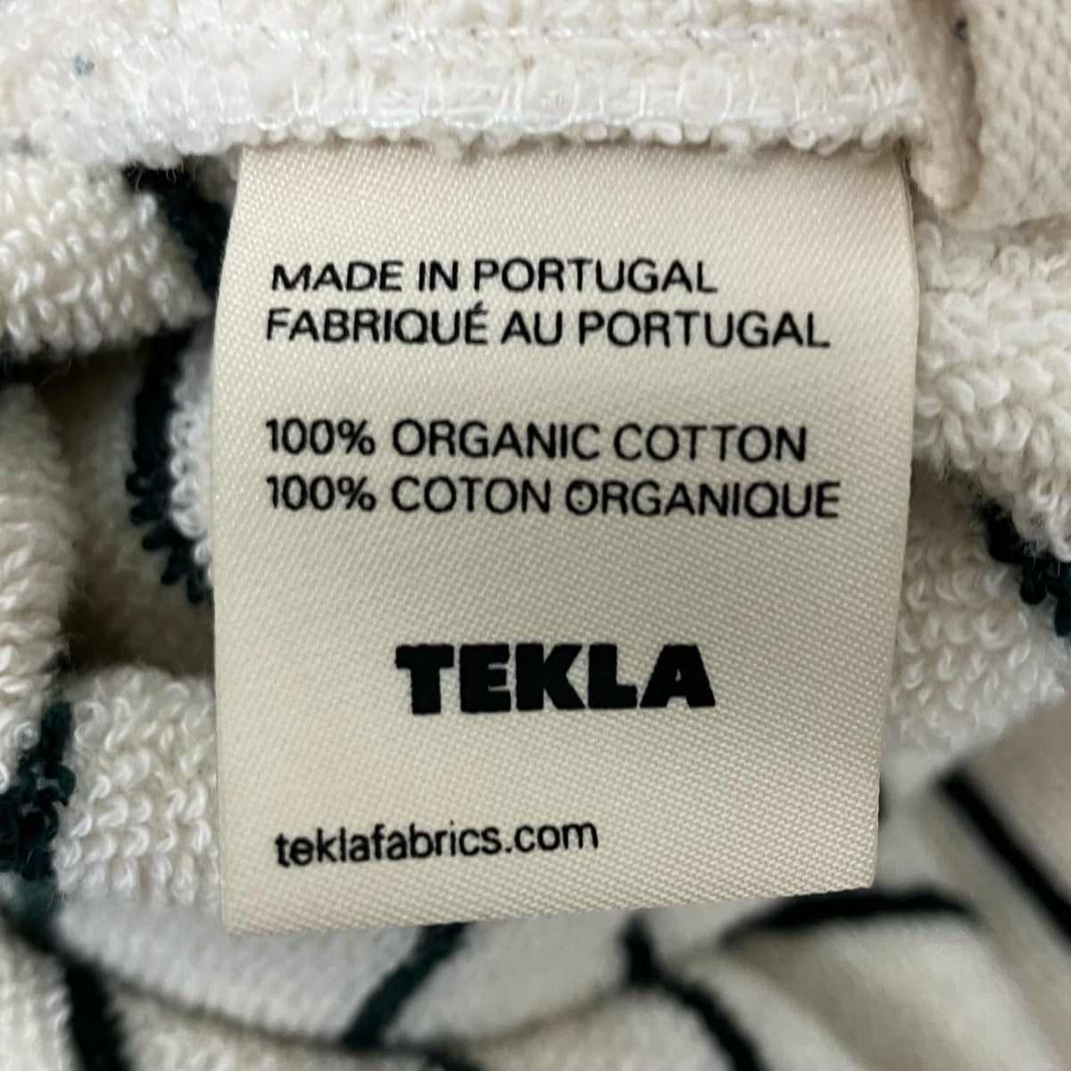 TEKLA フード付バスローブ 古着・中古-6枚目のアイテム画像