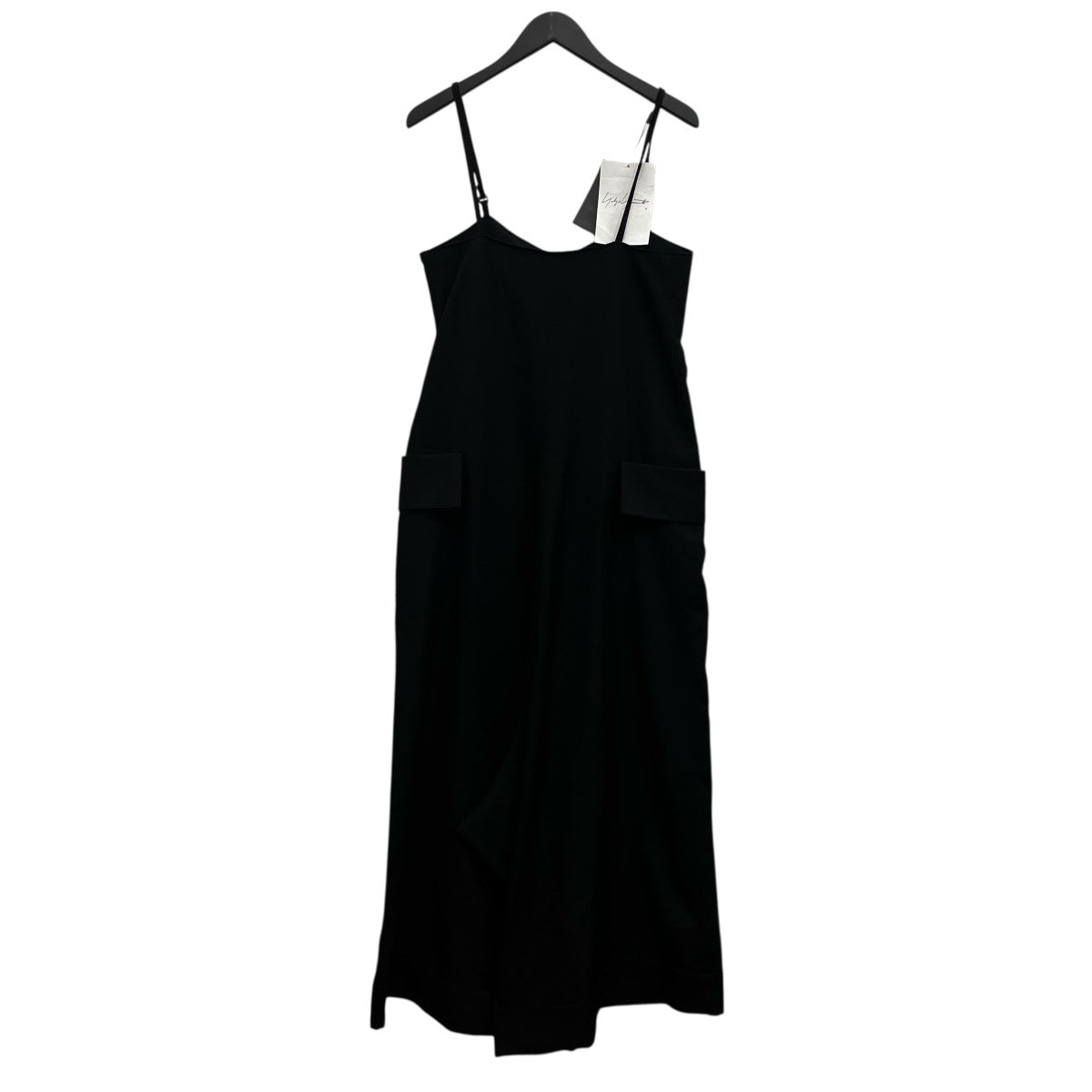 REGULATION Yohji Yamamoto R-CAMISOLE OVERALL ウールサロペット 古着・中古-2枚目のアイテム画像