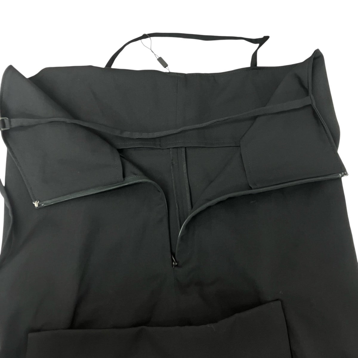 REGULATION Yohji Yamamoto R-CAMISOLE OVERALL ウールサロペット 古着・中古-5枚目のアイテム画像