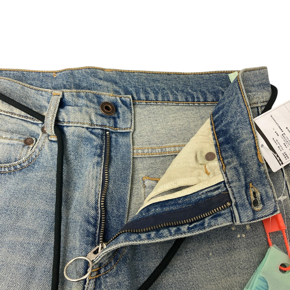 OFFWHITE スキニーデニムパンツ 古着・中古-4枚目のアイテム画像
