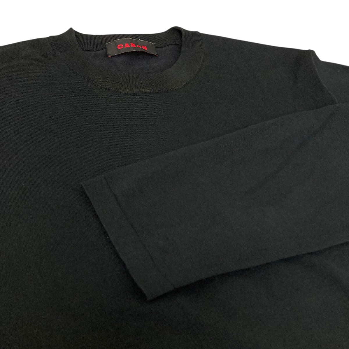 クルーネックニット