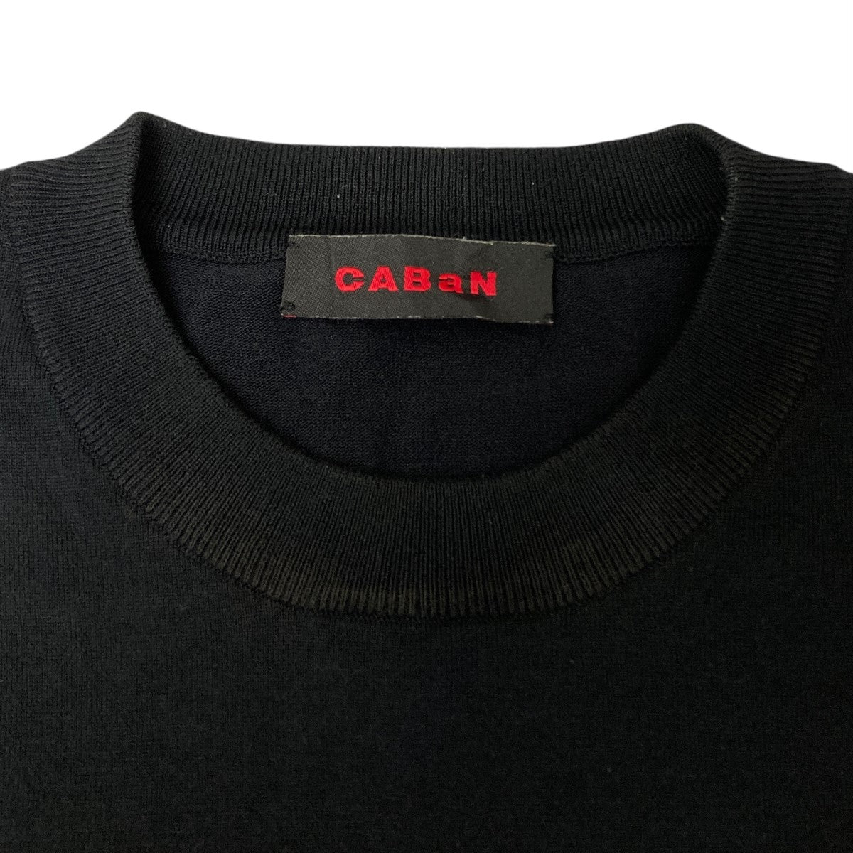 クルーネックニット