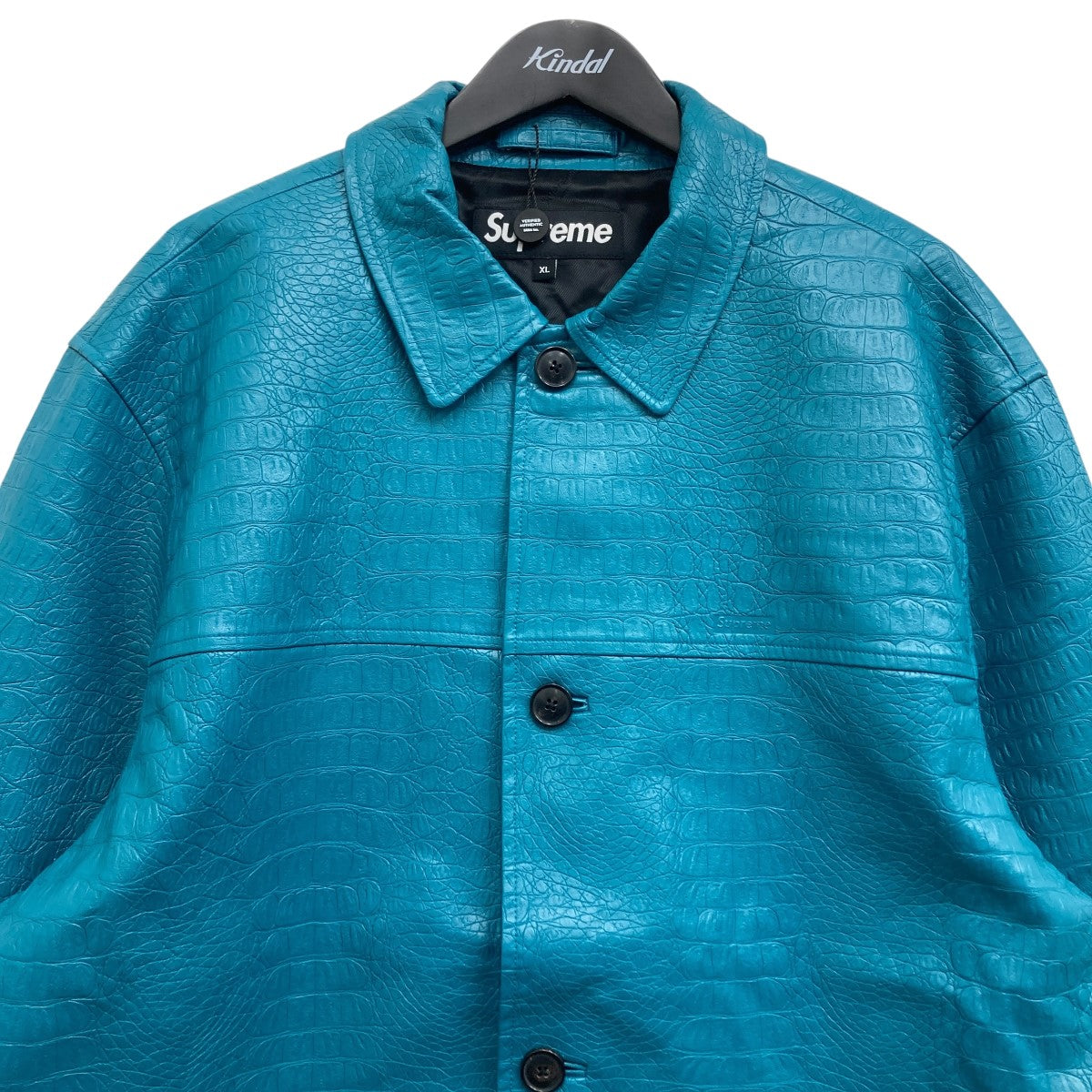 Supreme(シュプリーム) Faux Croc Car Coatフェイクレザーコート