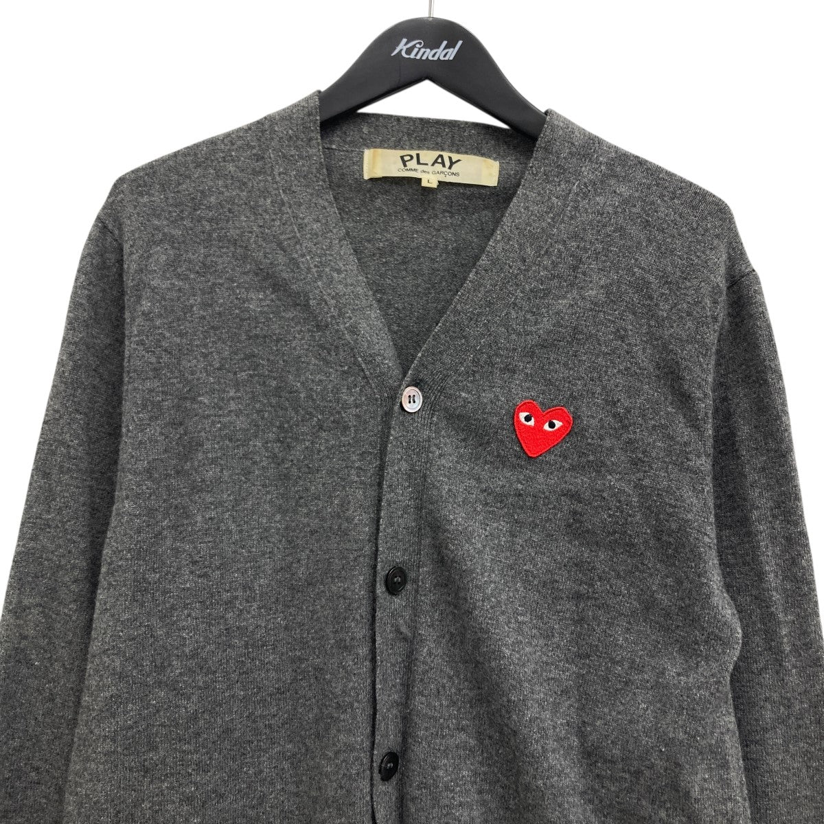 PLAY COMME des GARCONS(プレイコムデギャルソン) ニットカーディガン