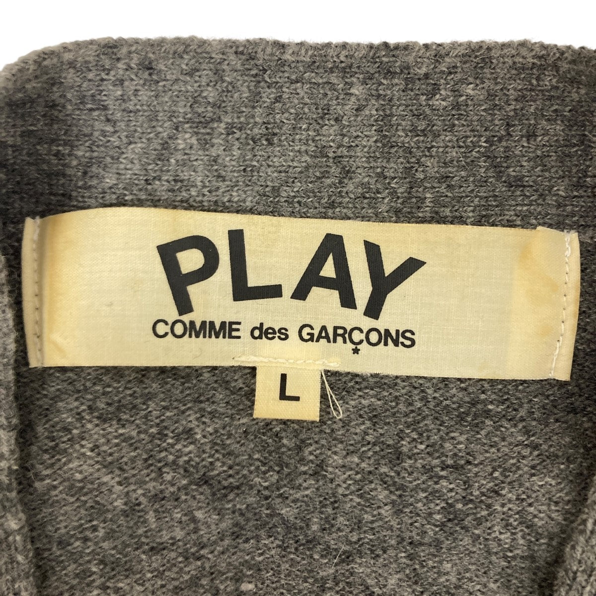 PLAY COMME des GARCONS(プレイコムデギャルソン) ニットカーディガン