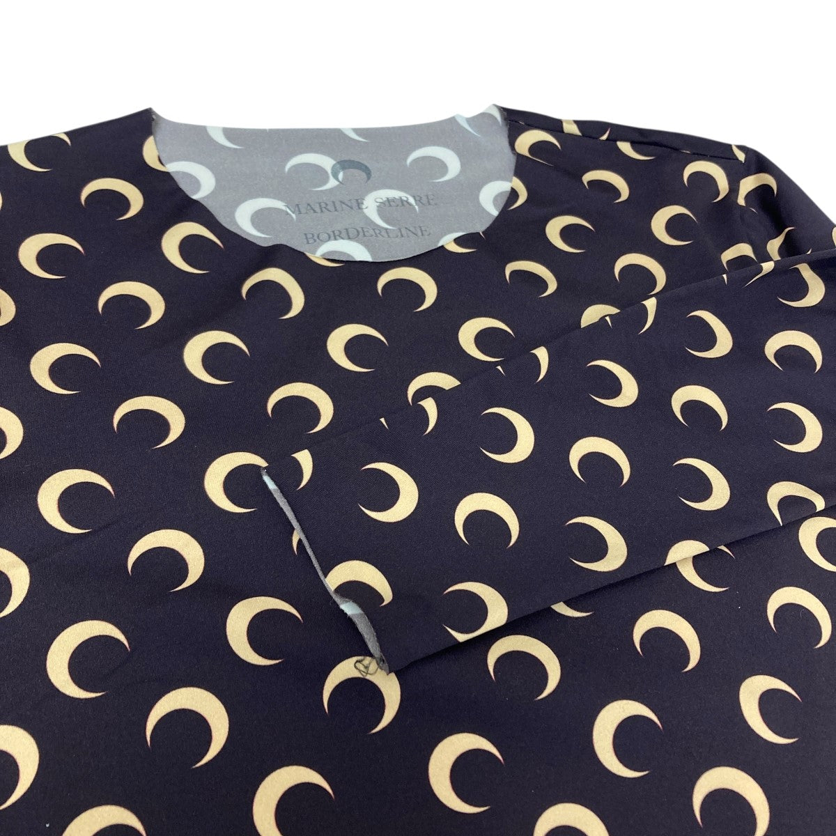 marine serre(マリーンセル) second skin tops ボディスーツ ブラウン