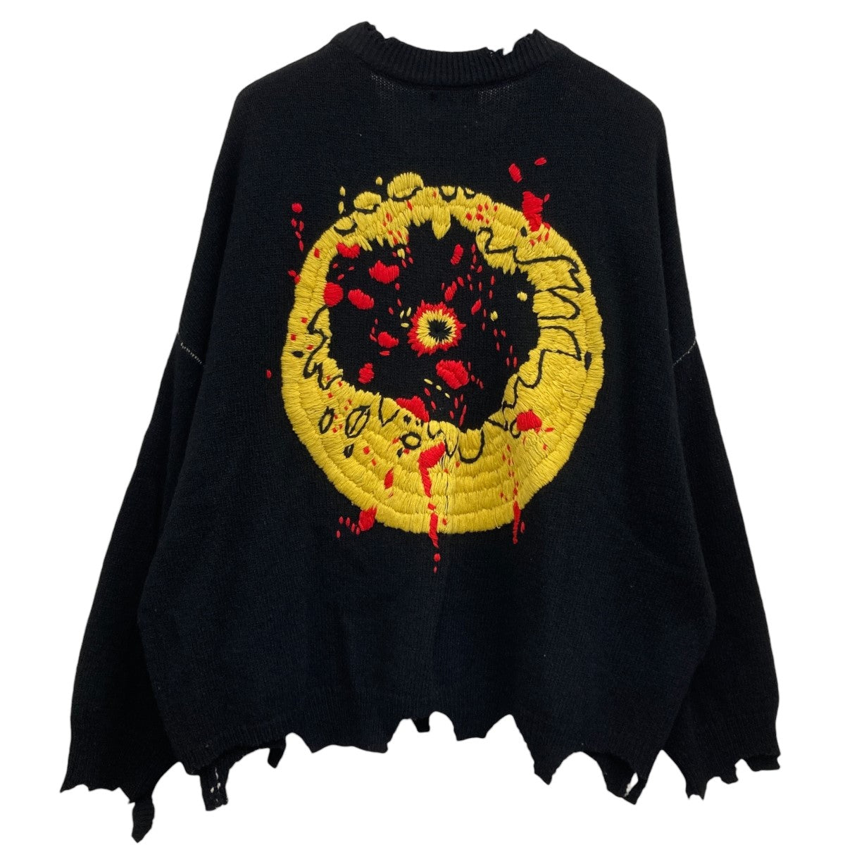 SAINT MICHAEL(セントマイケル) CP CREW KNT SMILE ニット SM-YS1-0000