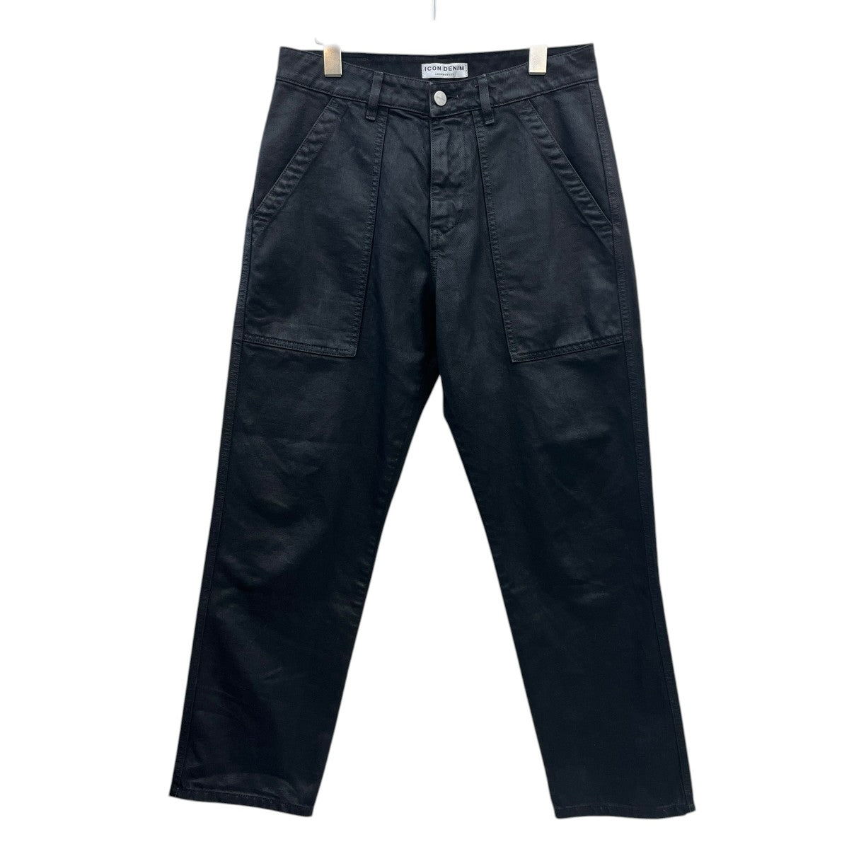 ICON DENIM TINAコーティングデニムパンツ 古着・中古-1枚目のアイテム画像
