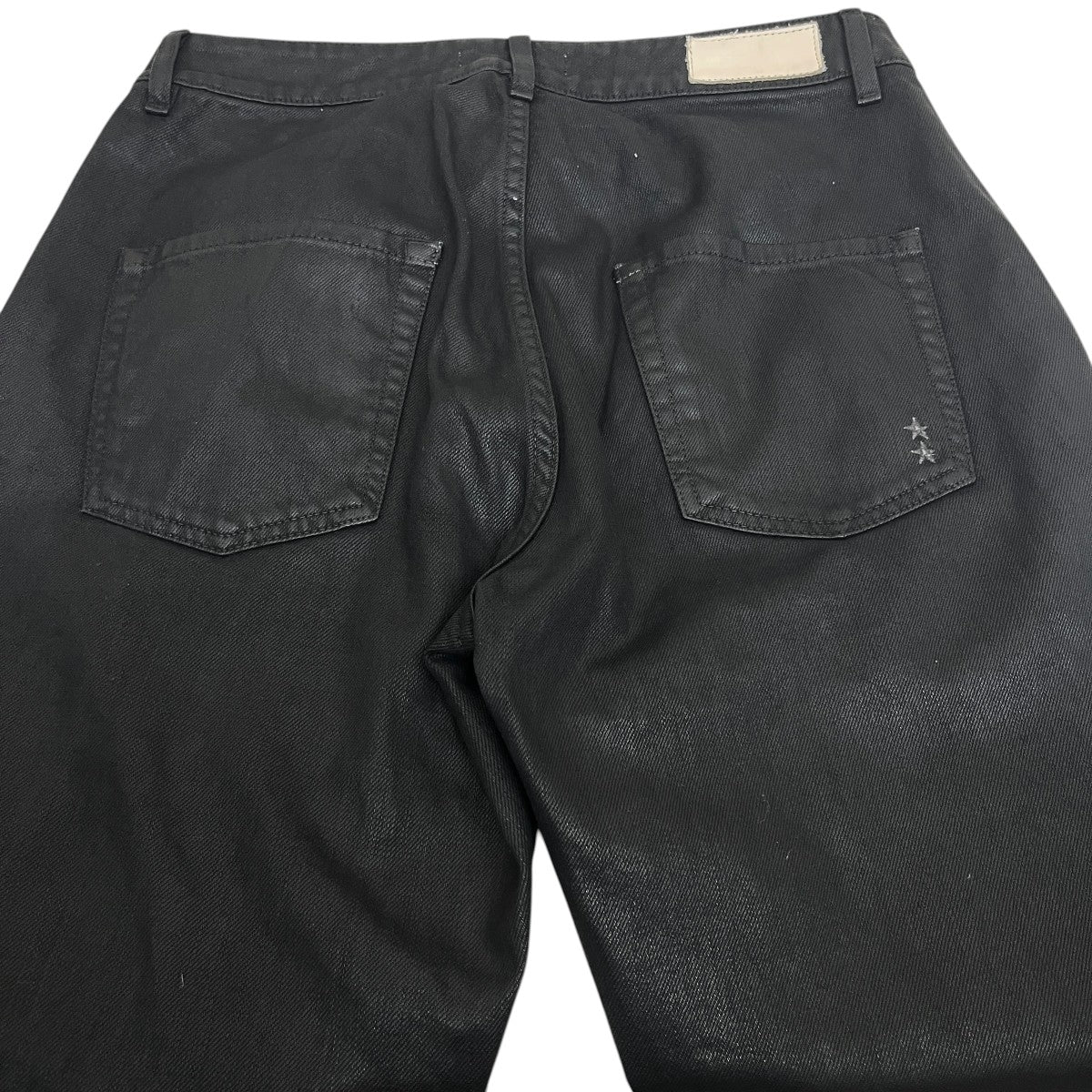ICON DENIM TINAコーティングデニムパンツ 古着・中古-4枚目のアイテム画像