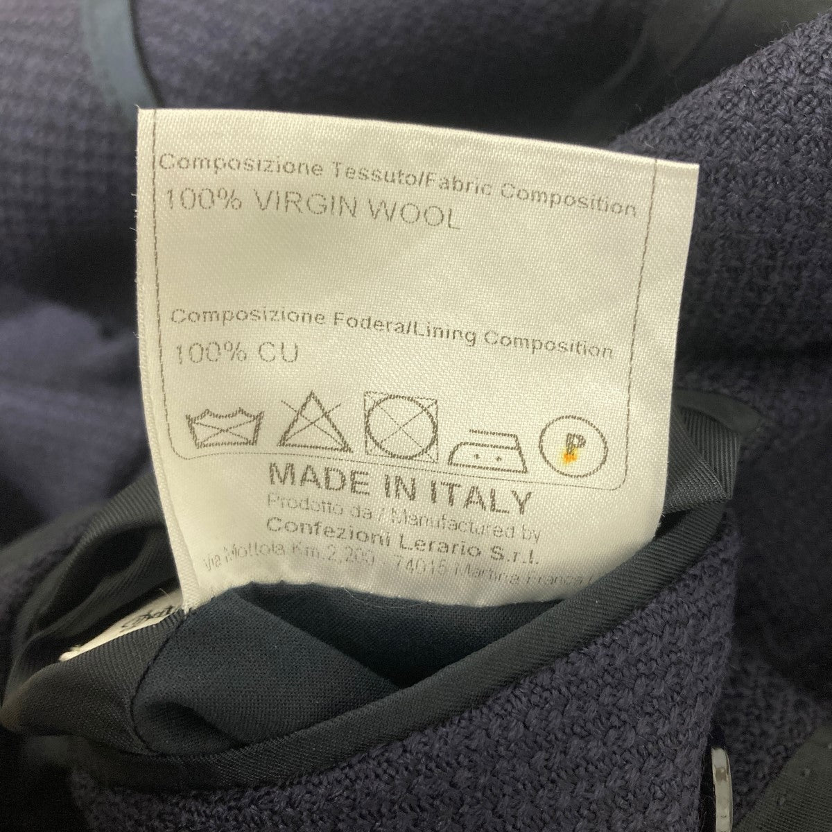 Tagliatore テーラードジャケット サイズ48 TAGLIATORE（タリアトーレ） ジャケット テーラードジャケット