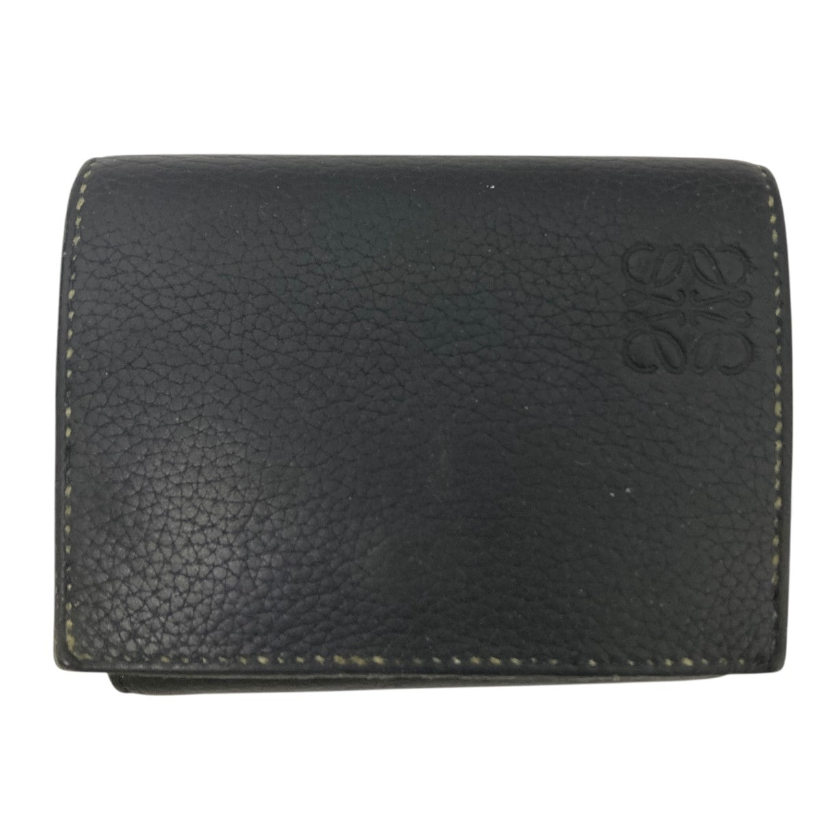 LOEWE(ロエベ) トライフォールドウォレット 062244 ブラック サイズ