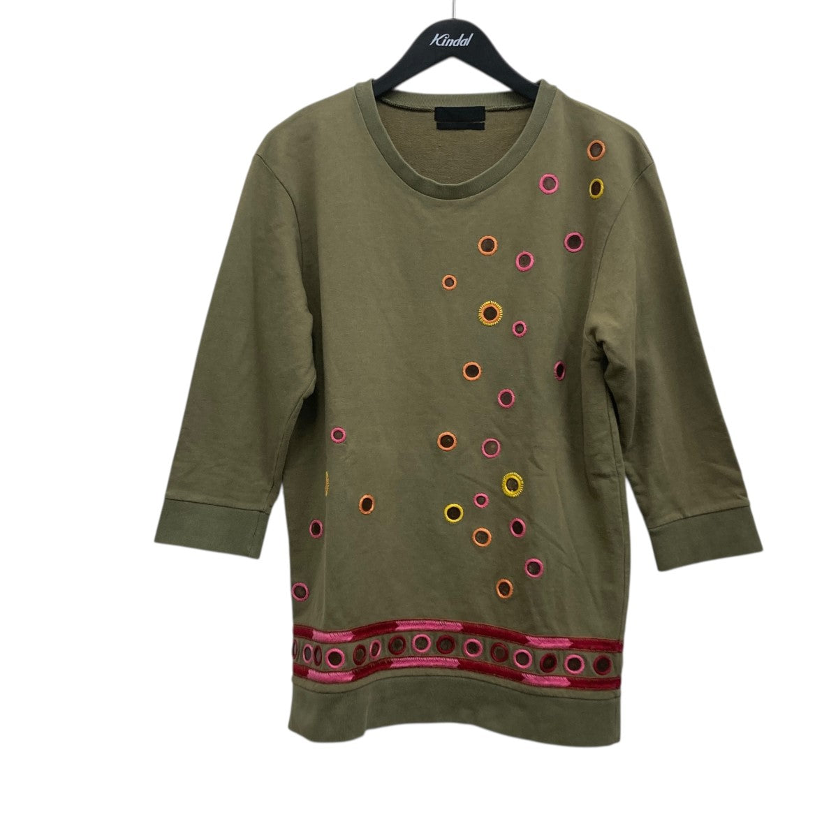 ALEXANDER McQUEEN 本人期 ミラー刺繍スウェット 古着・中古-1枚目のアイテム画像