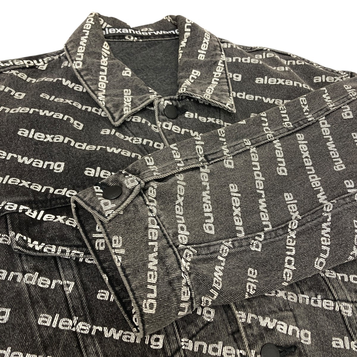 ALEXANDER WANG デニムジャケット 古着・中古-4枚目のアイテム画像