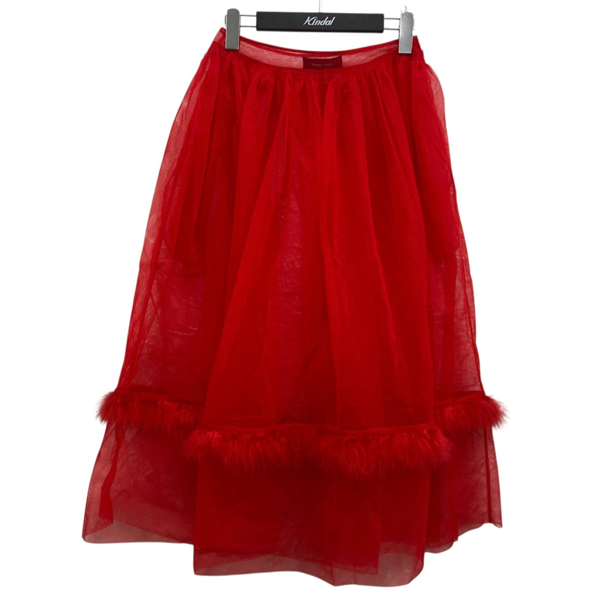 Simone Rocha(シモーネ ロシャ) チュールスカート レッド サイズ UK4