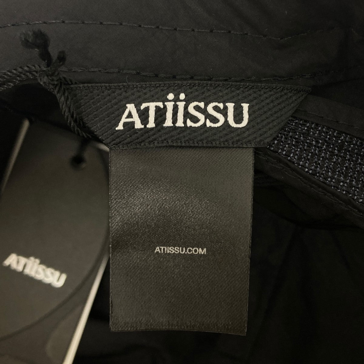 ATIISSU PINTUCK CAPキャップ 古着・中古-3枚目のアイテム画像