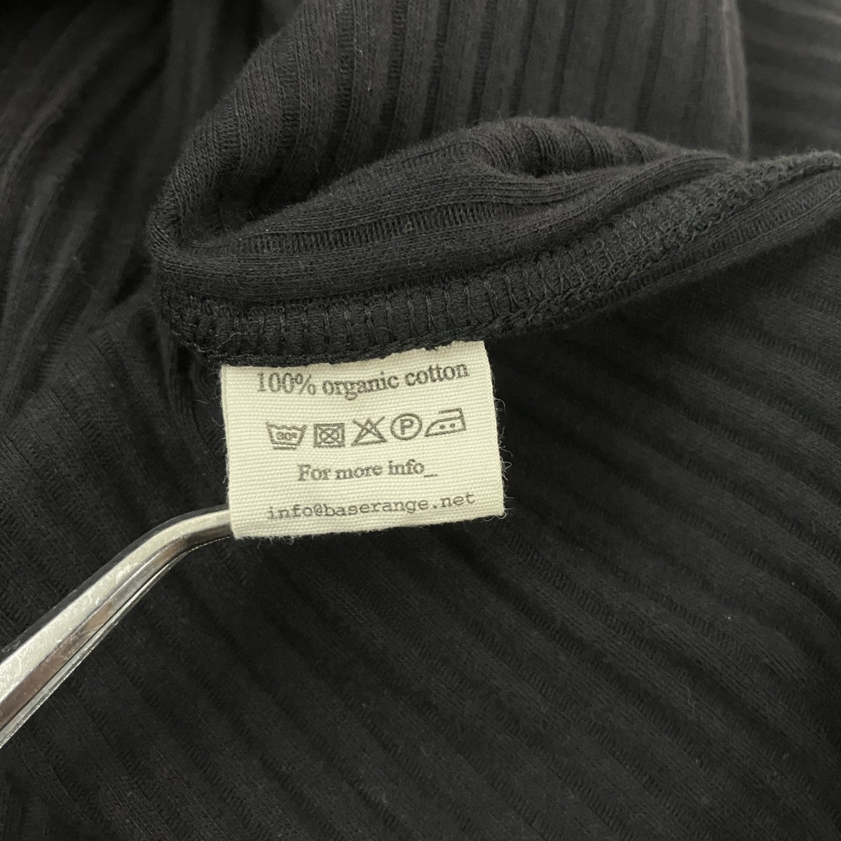BASERANGE カシュクールノースリーブワンピース 古着・中古-6枚目のアイテム画像