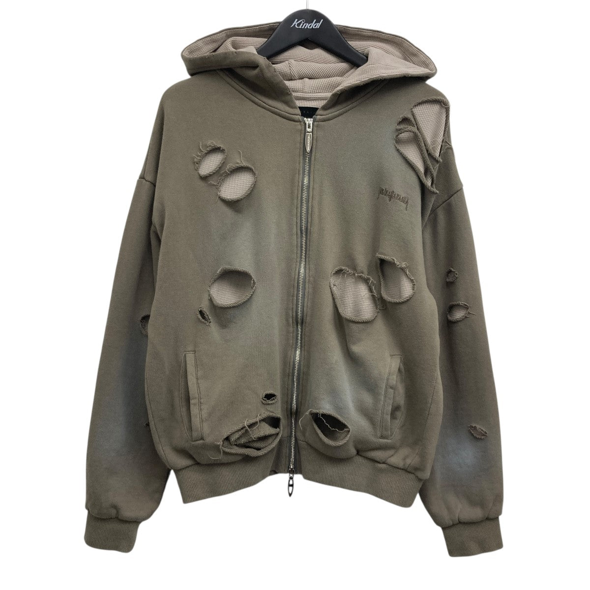 じゅんや JUN／NAKAYAMA(ジュンナカヤマ) THERMAL LAYERED ZIP HOODIEジップ