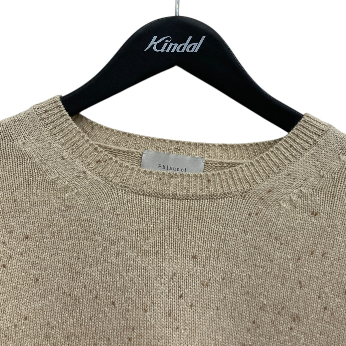 カシミヤシルクネップニットセーター