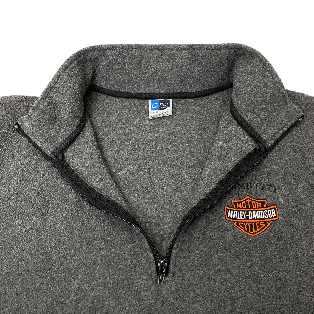 HARLEY-DAVIDSON フリースジャケット 古着・中古-4枚目のアイテム画像