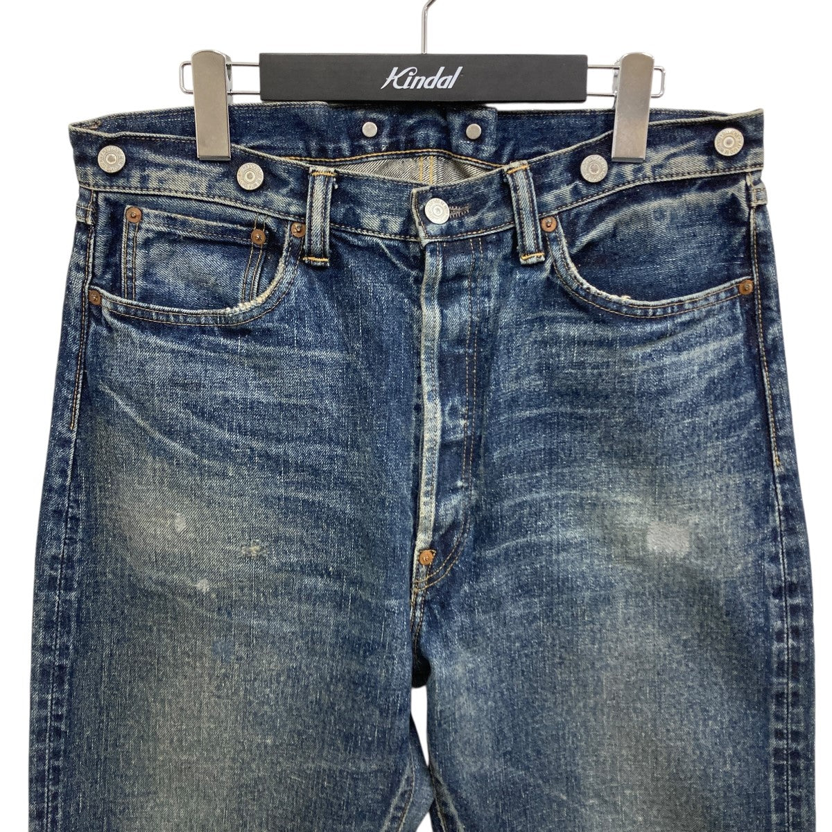NEW MANUAL 1942 LV JEANS 100着限定 ストレートデニム 古着・中古-3枚目のアイテム画像