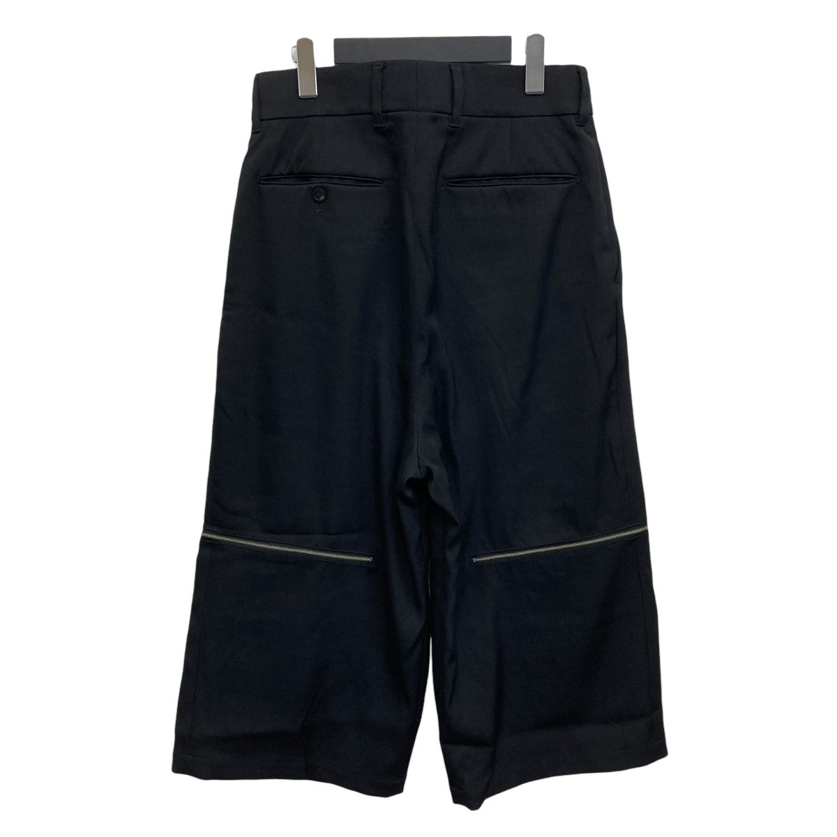 ジップデザインワイドパンツ